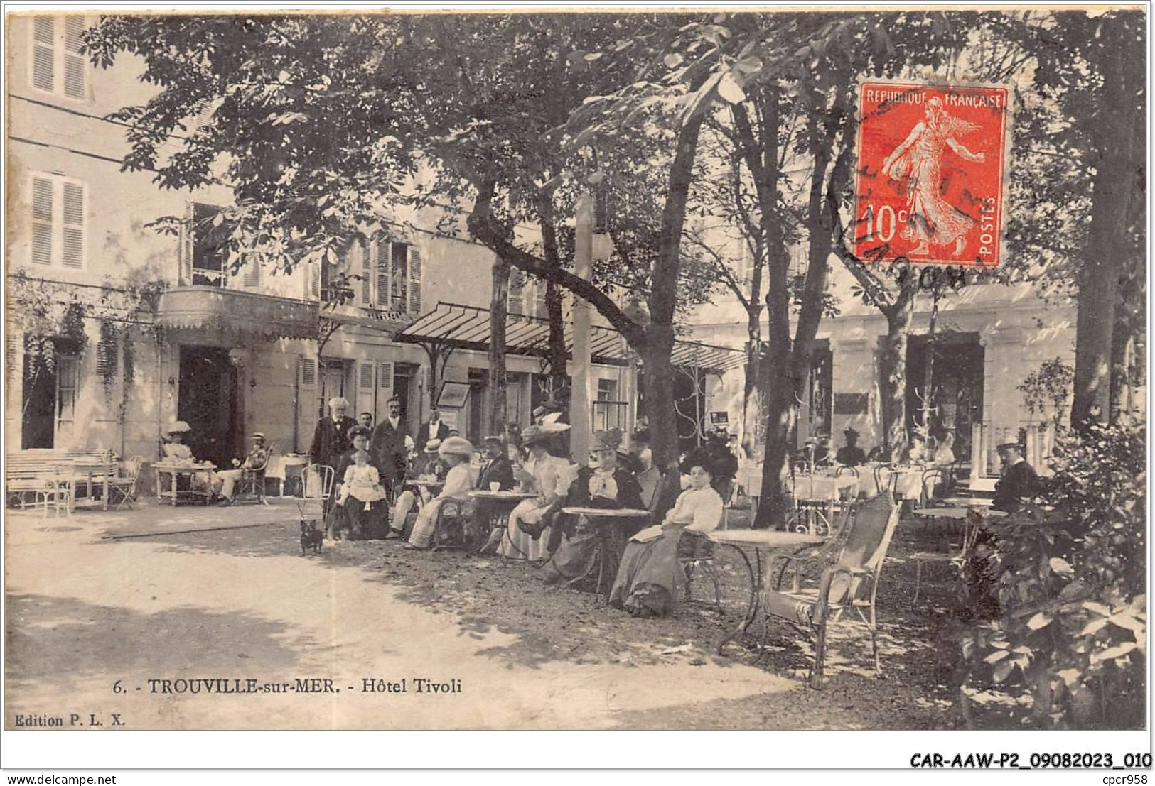 CAR-AAWP2-14-0084 - TROUVILLE-SUR-MER - Hôtel Tivoli - Trouville