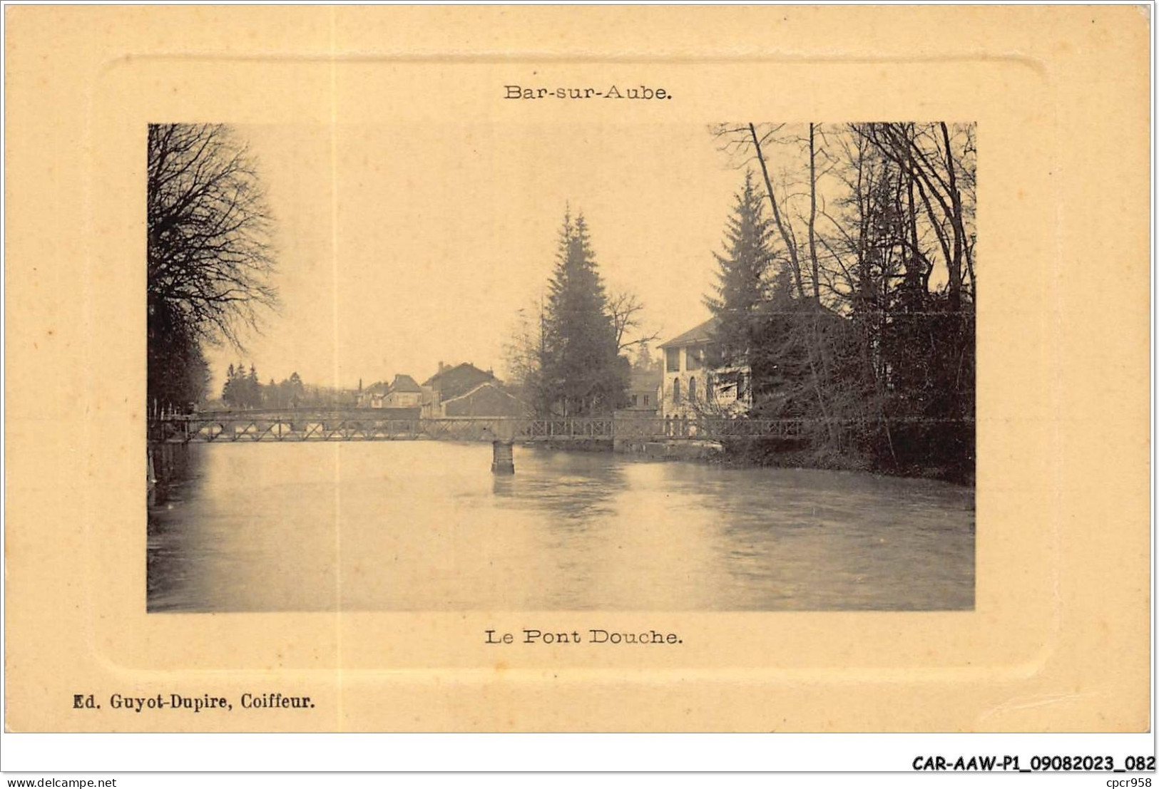 CAR-AAWP1-10-0042 - BAR-SUR-AUBE - Le Pont Douche - Bar-sur-Aube