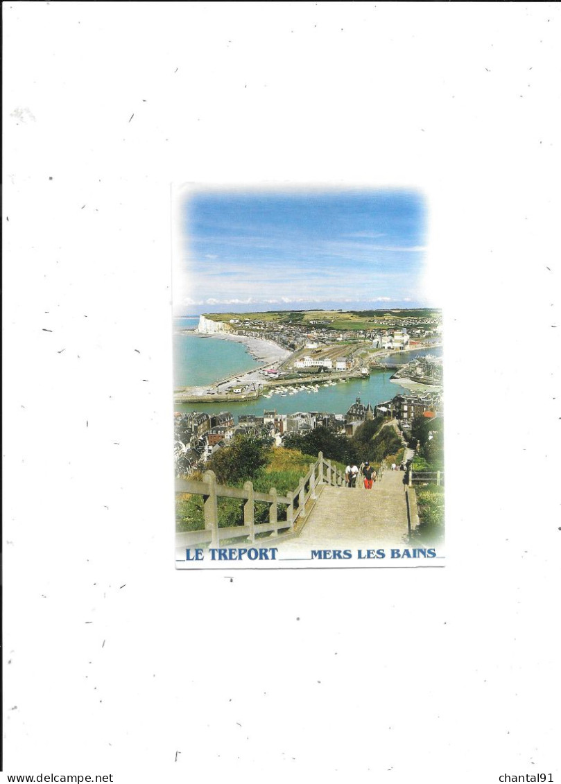 CARTE POSTALE 76 LE  TREPORT DE PART ET D'AUTRE DE LA BRESIE - Le Treport