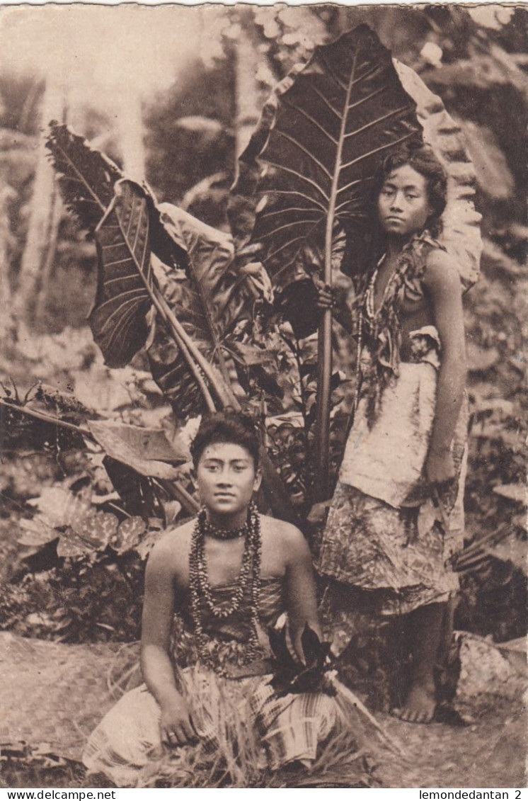 MARIST MISSIONS IN THE SOUTH SEAS. - . OCEANIAN TYPES - POLYNESIA - SAMOAN GIRLS - Samoa
