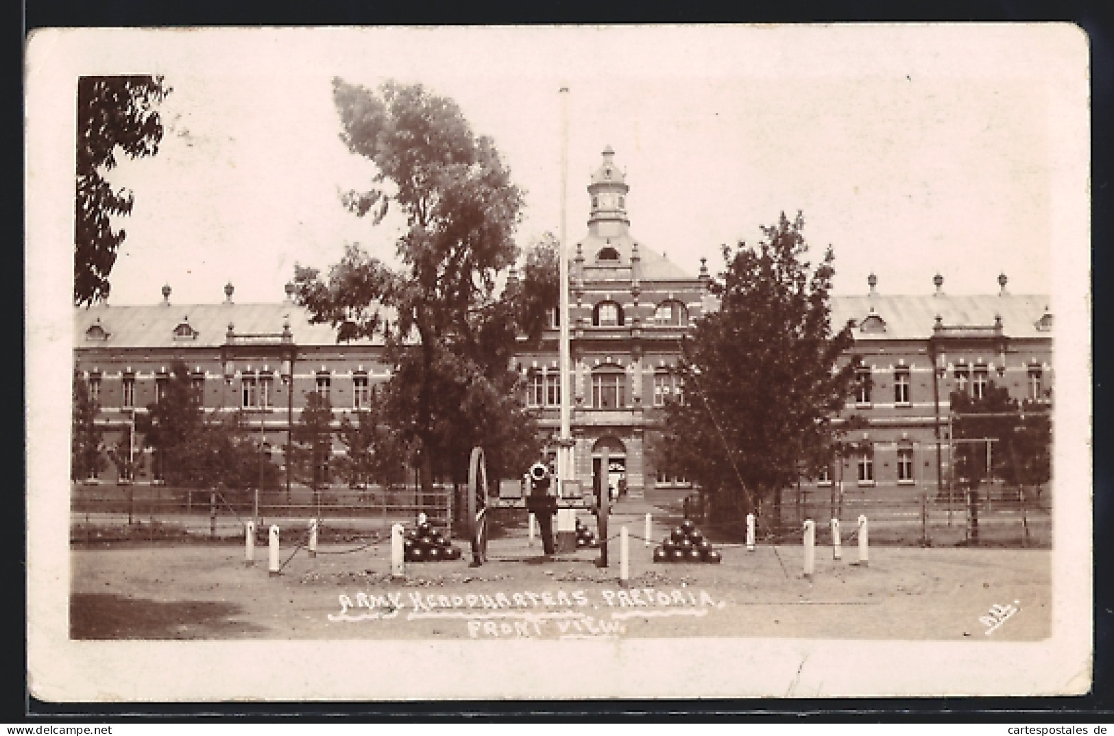 CPA Pretoria, Front View Of The Army Headquarters  - South Africa