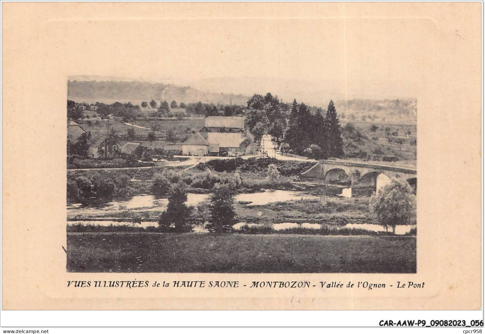 CAR-AAWP9-70-0680 - MONTBOZON - Vallée De L'ognon - Le Pont - Montbozon