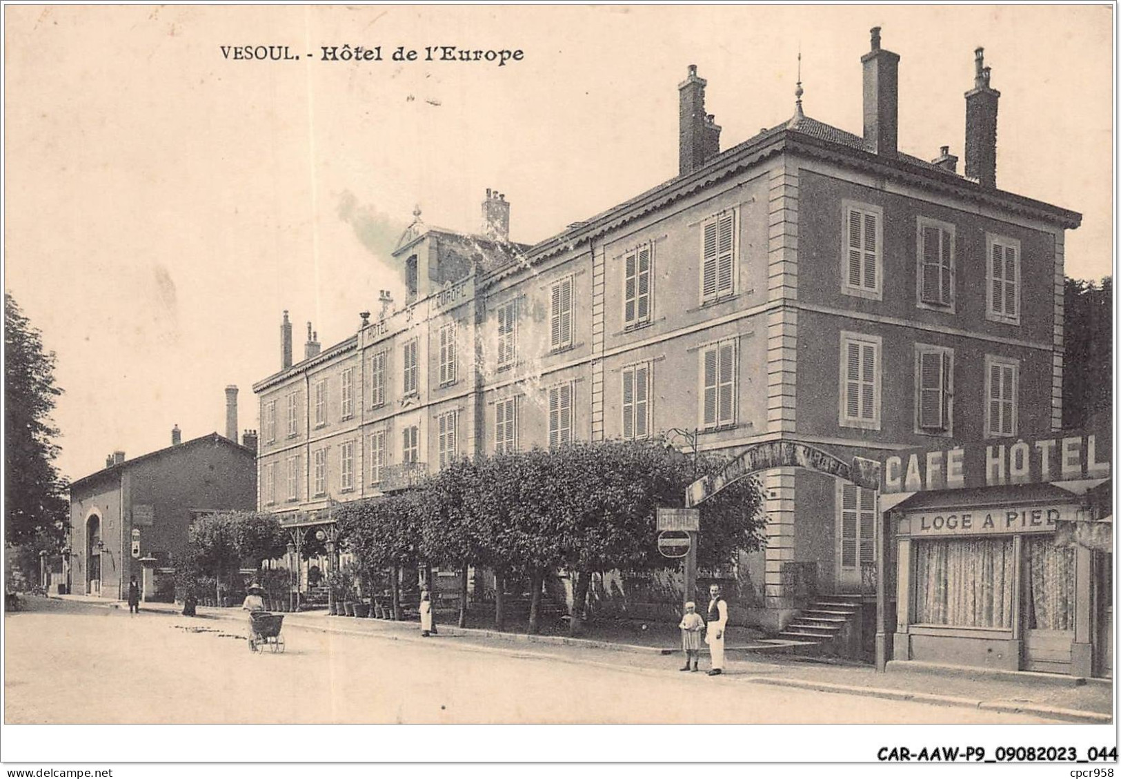 CAR-AAWP9-70-0674 - VESOUL - Hôtel De L'europe - Vesoul