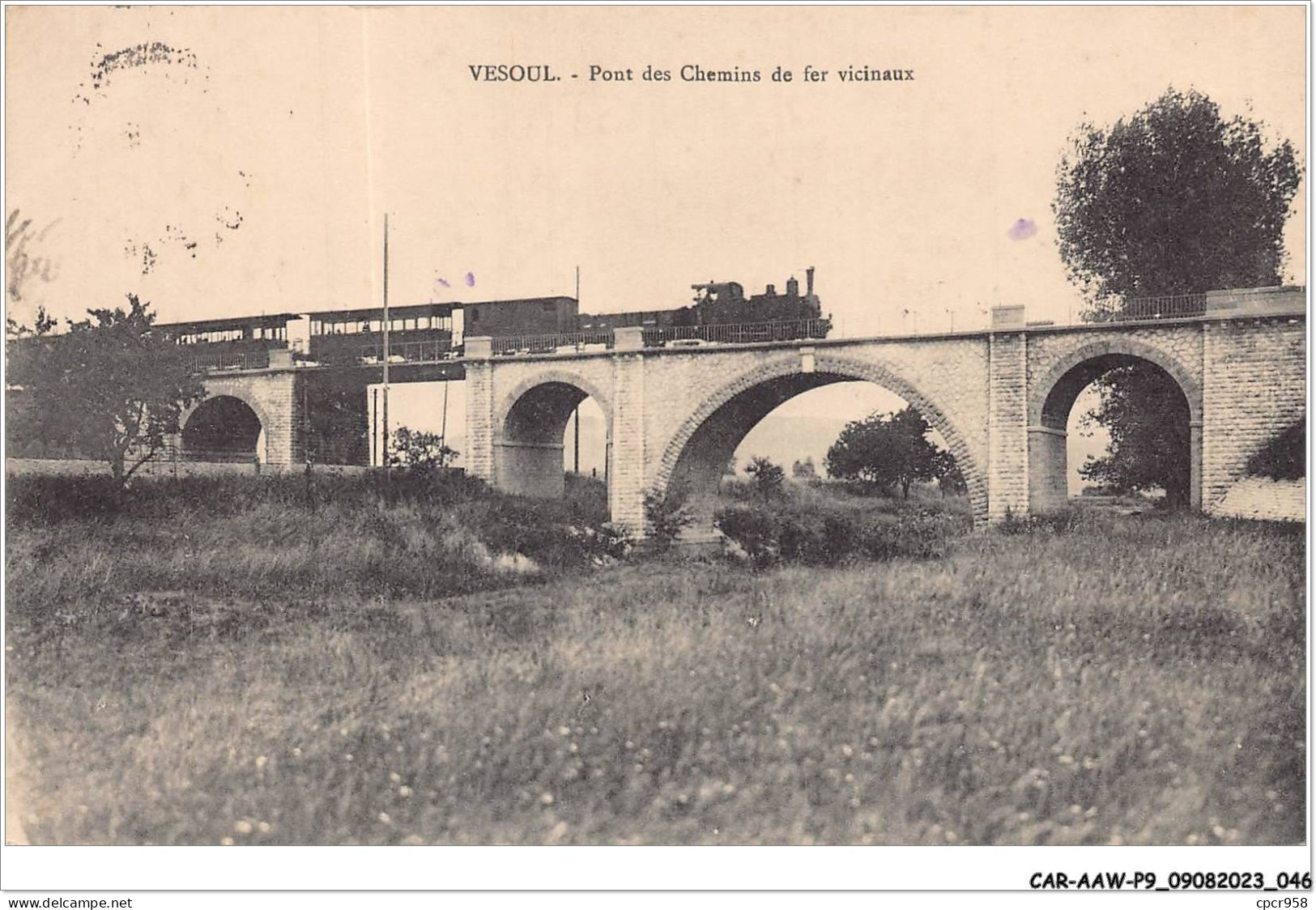 CAR-AAWP9-70-0675 - VESOUL - Pont Des Chemins De Fer Vicinaux - Vesoul