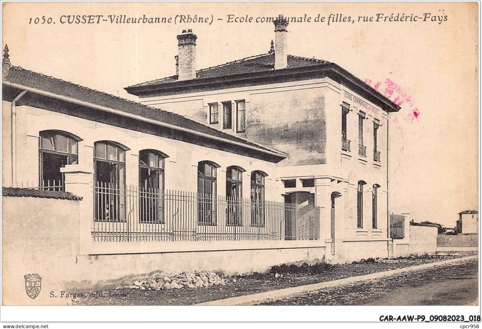 CAR-AAWP9-69-0661 - CUSSET-VILLEURBANNE - école Communale De Filles - Villeurbanne