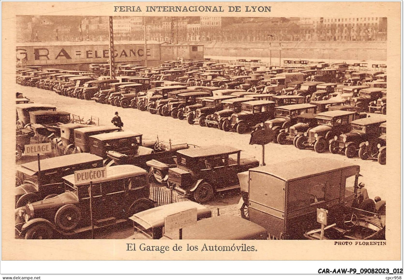 CAR-AAWP9-69-0658 - FOIRE INTERNATIONALE DE LYON - El Garage De Los Automoviles - Lyon 1