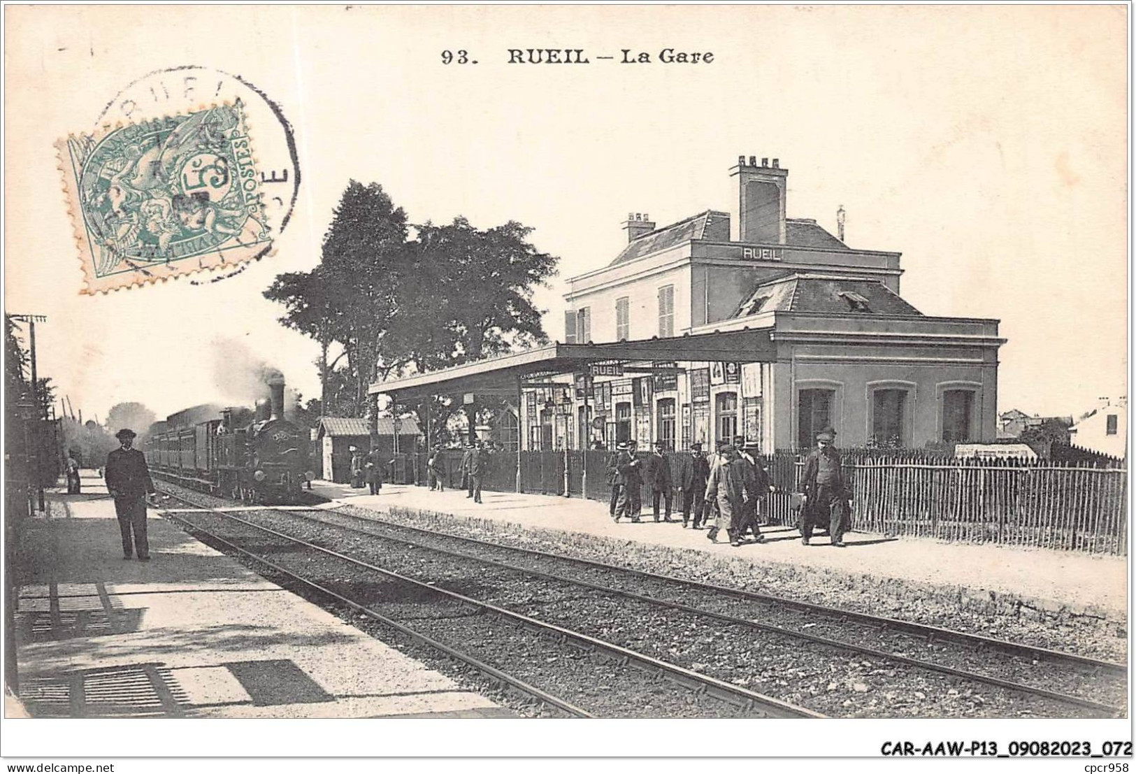 CAR-AAWP13-92-1026 - RUEIL - La Gare - Rueil Malmaison