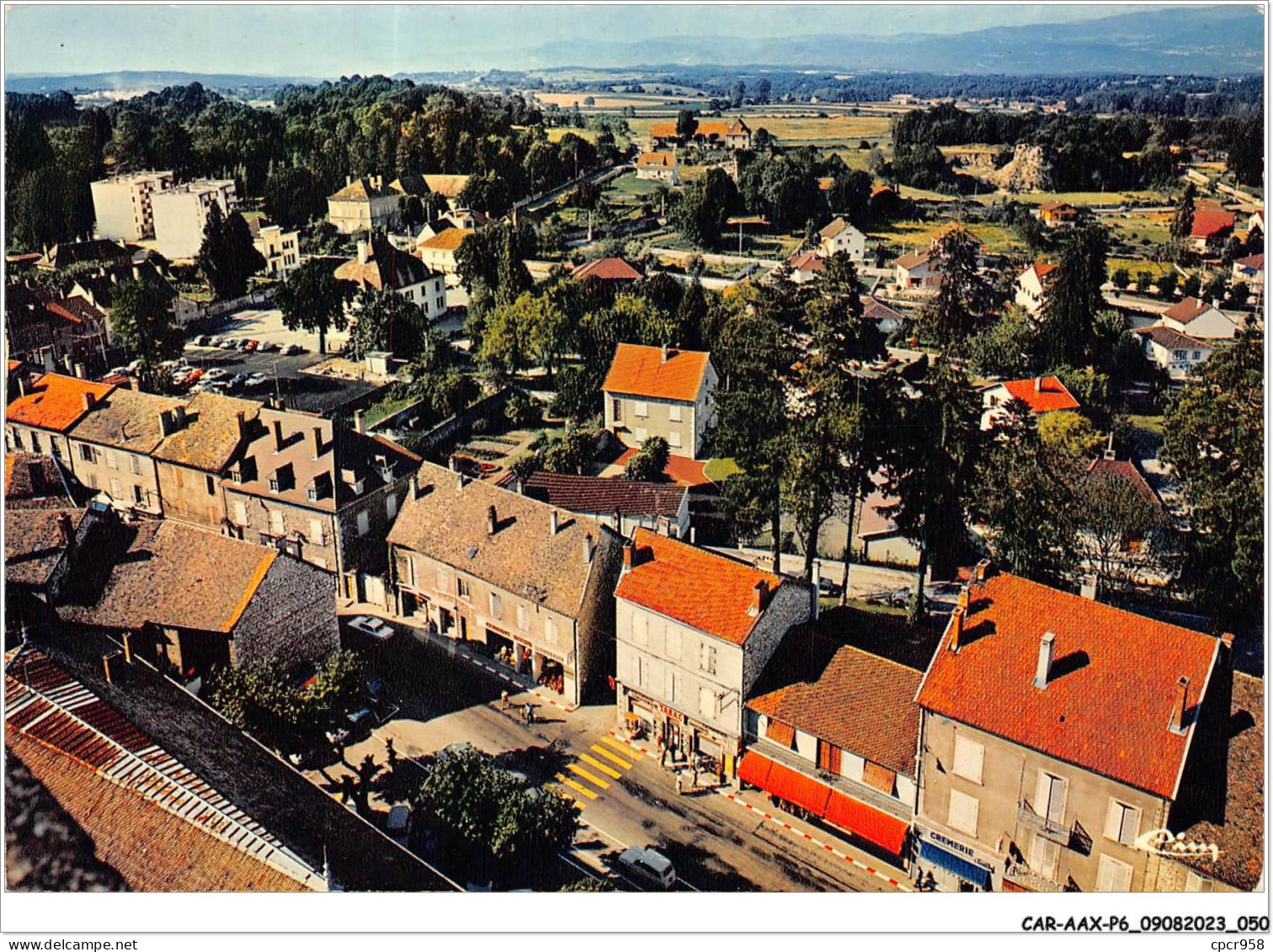 CAR-AAX-P6-38-0410 - MORESTEL - Le Centre Ville - Morestel