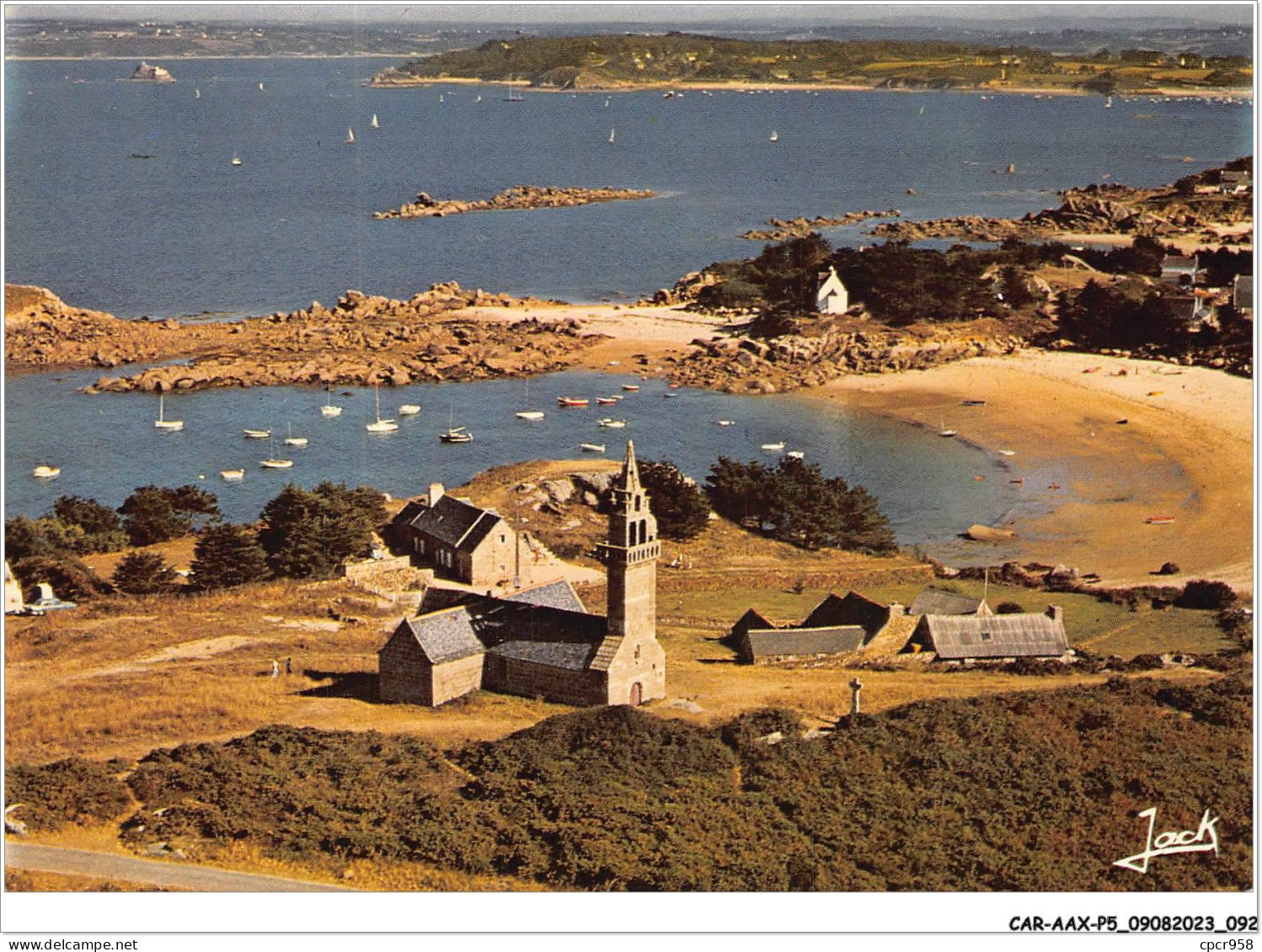 CAR-AAX-P5-29-0336 - CARANTEC - La Chapelle Notre-Dame Sur L'ile Callot - Carantec