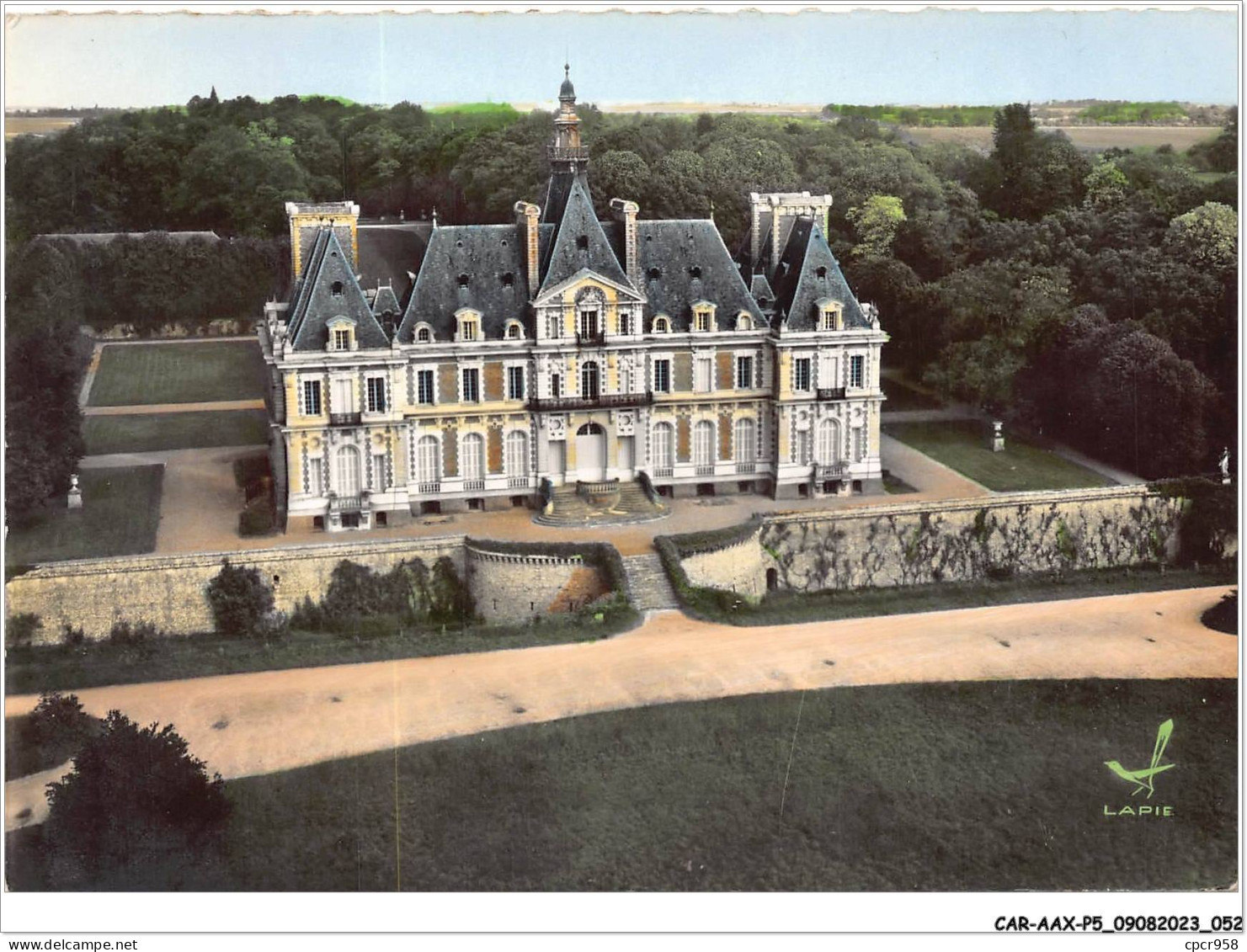 CAR-AAX-P5-28-0316 - BEVILLE-LECOMITE - Le Chateau De Baronville - Autres & Non Classés