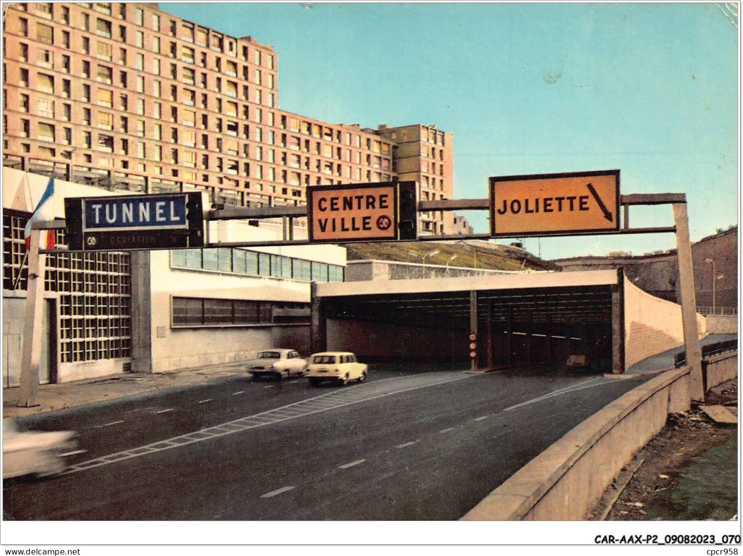 CAR-AAX-P2-13-0103 - MARSEILLE - Tunnel Routier Sous Le Vieux-Port - Canebière, Centro Città