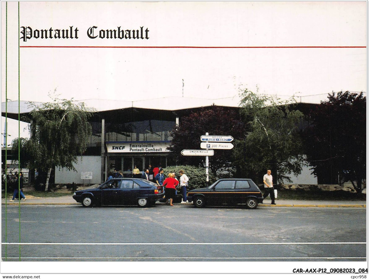 CAR-AAX-P12-77-0910 - PONTAULT-COMBAULT - La Gare De Pontault-combault - Emerainville - Pontault Combault