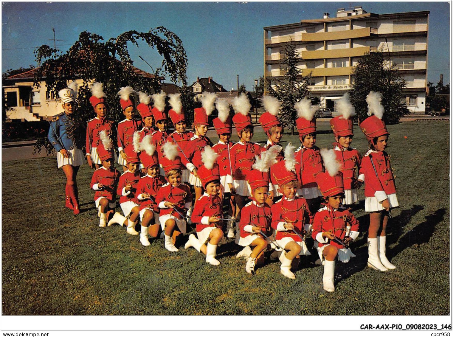 CAR-AAX-P10-68-0793 - MINI-MAJORETTES DE KINGERSHEIM - Andere & Zonder Classificatie