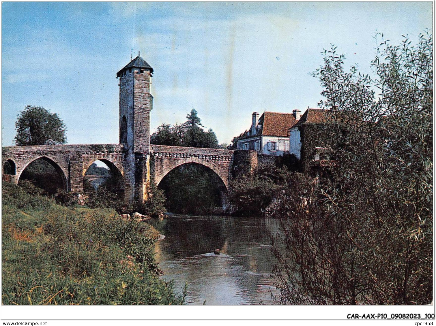 CAR-AAX-P10-64-0770 - En Parcourant Les BASSES-PYRENEES - ORTHEZ - Le Vieux Pont Sur La GAVE - Orthez