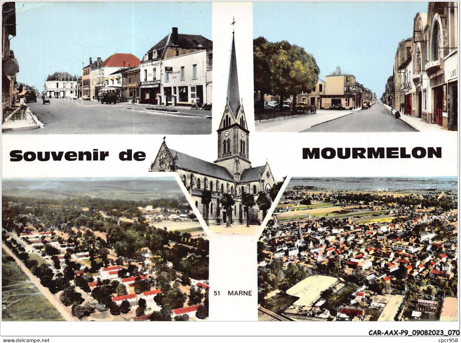 CAR-AAX-P9-51-0683 - SOUVENIR DE MOURMELON-LE-GRAND  - Mourmelon Le Grand