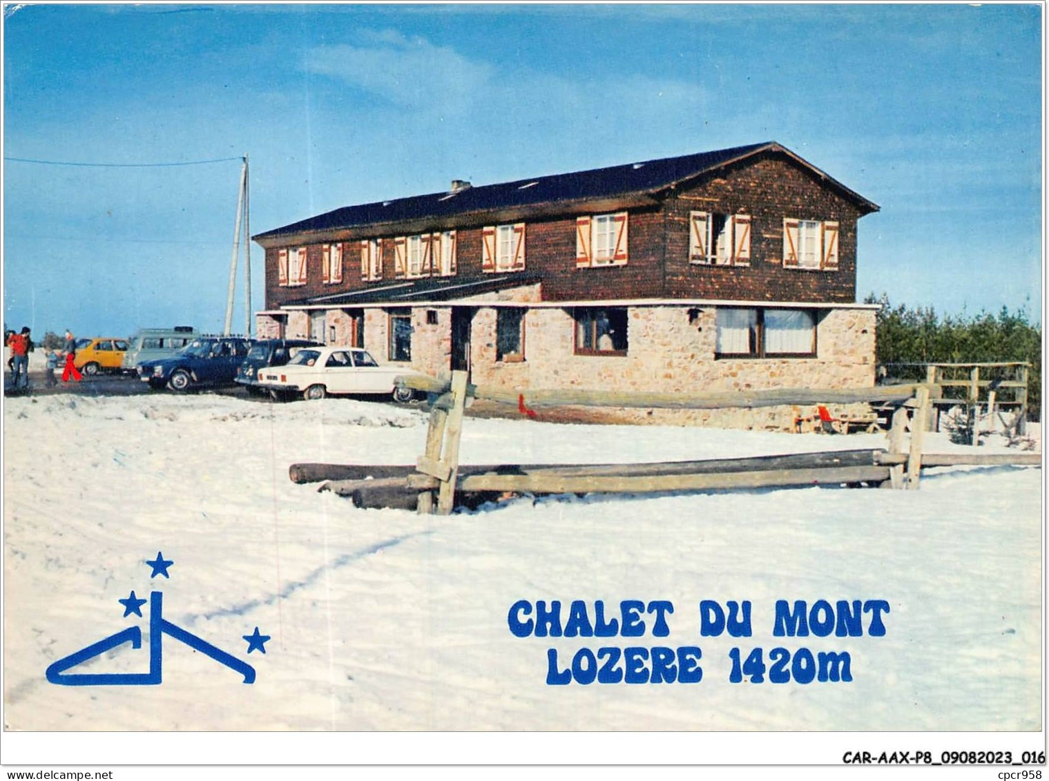 CAR-AAX-P8-48-0565 - Station Du MONT-LOZERE - Le Chalet - Hotel-restaurant - Autres & Non Classés