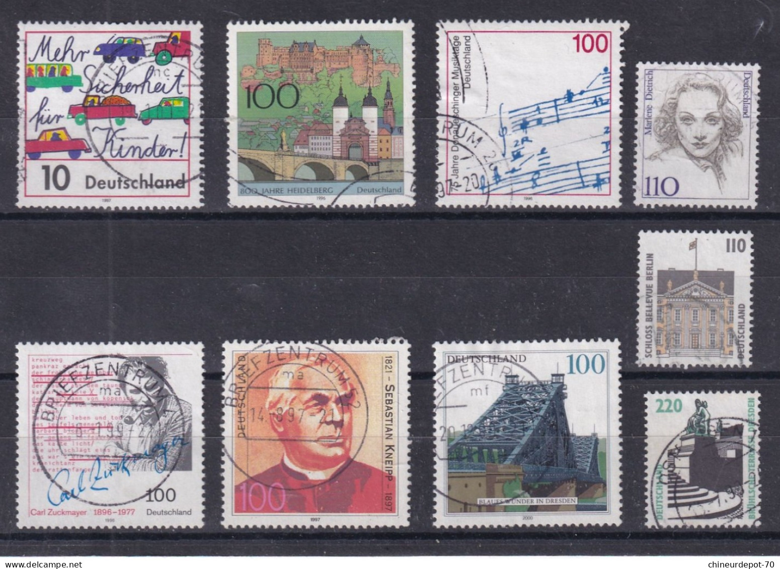 Timbres   Allemagne Deutsches - Altri & Non Classificati