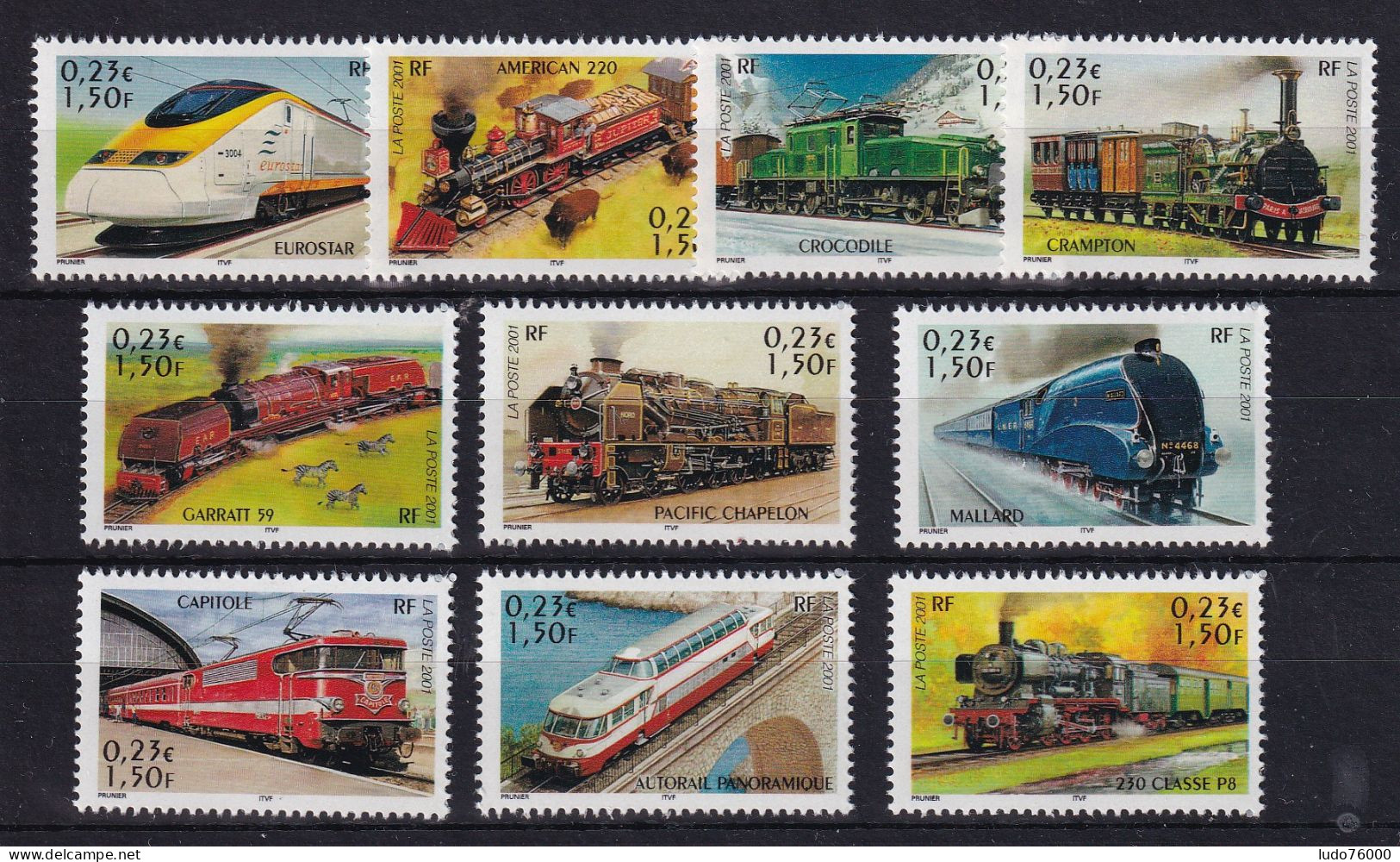 D 797 / LOT N° 3405/3414 NEUF** COTE 8€ - Collections