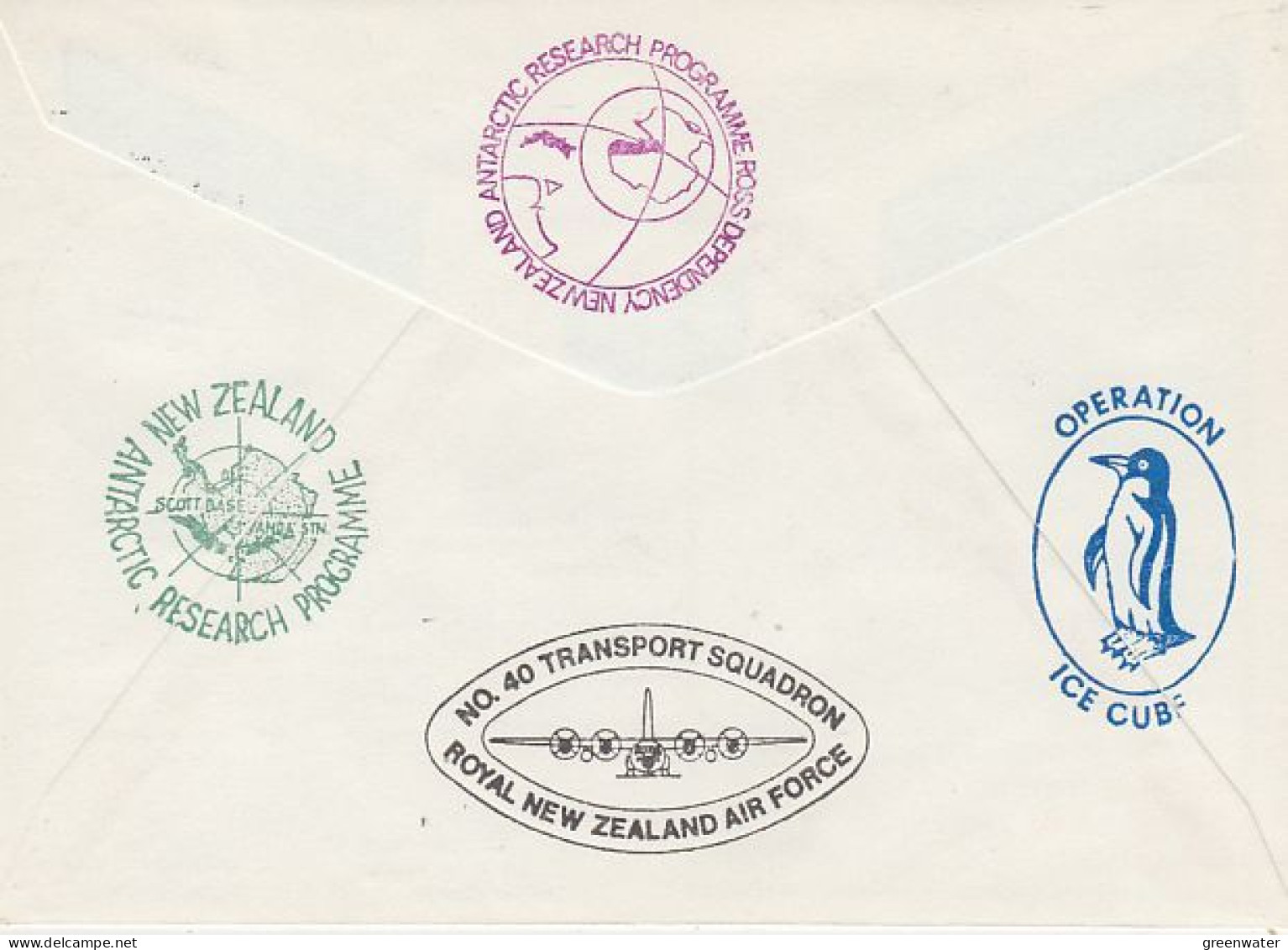 Ross Dependency 1978 Operation Icecube 14 Signature  Ca Scott Base 7 DEC 1978 (RT174) - Briefe U. Dokumente
