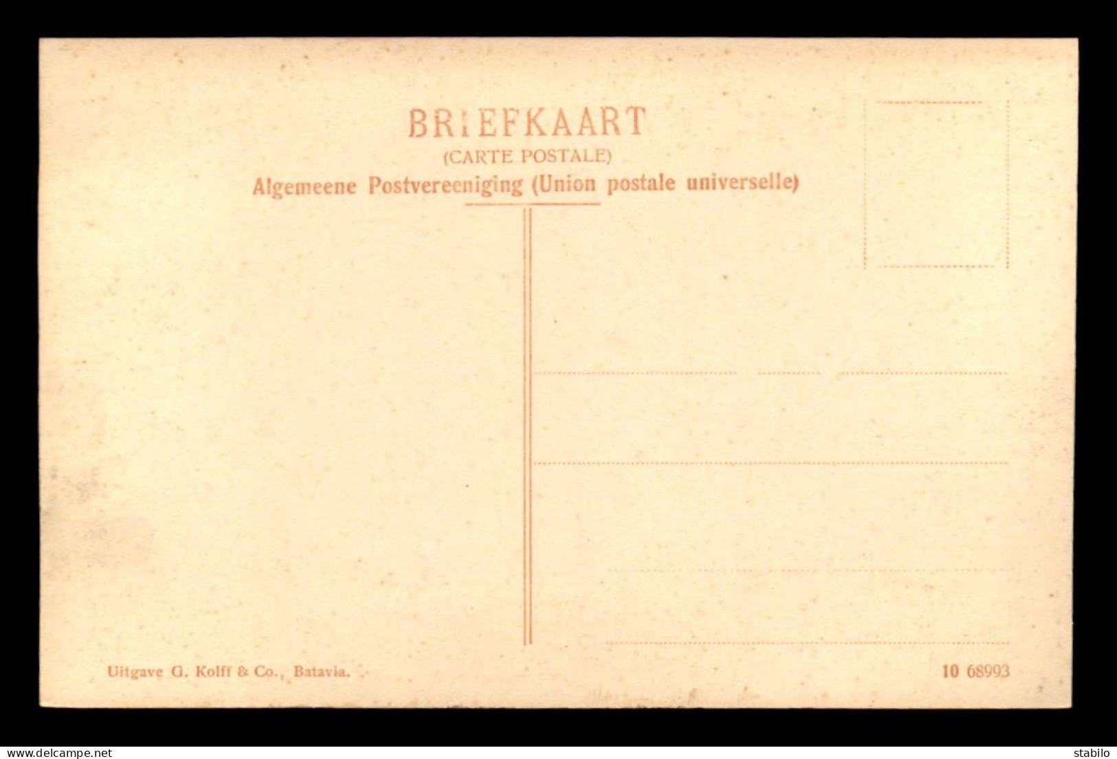 INDONESIE - BATAVIA - KALI-BESAR - Indonésie