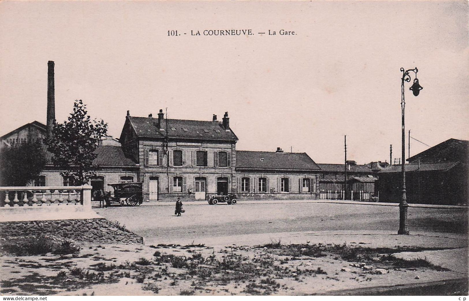 La Courneuve - La Gare   -   CPA °J - La Courneuve