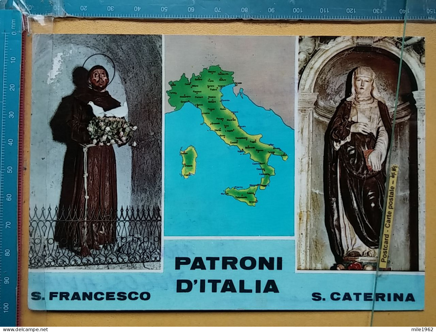 KOV 421-63 - ITALIA, ITALY, PATRONI D ITALIA, S. FRANCESCO, S. CATARINA - Altri & Non Classificati