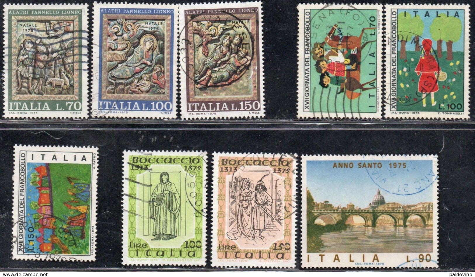 Italia 1975 Lotto 41 Esemplari (vedi Descrizione) - 1971-80: Used