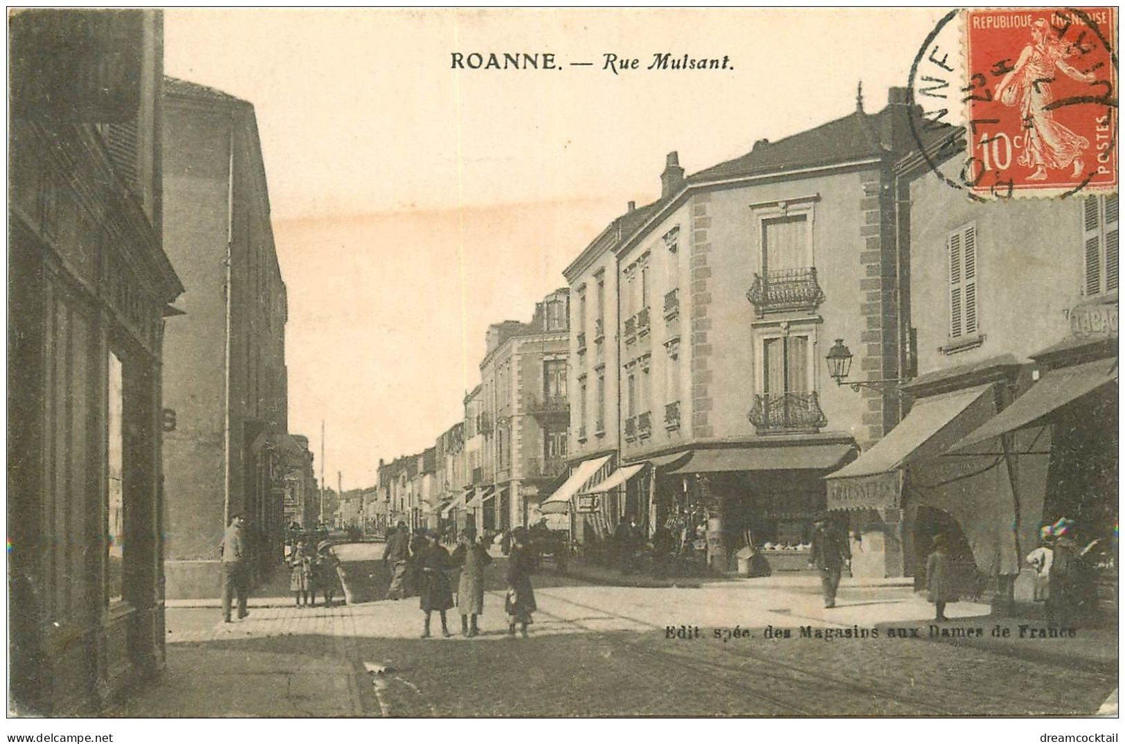 42 ROANNE. Rue Mulsant 1917 - Roanne