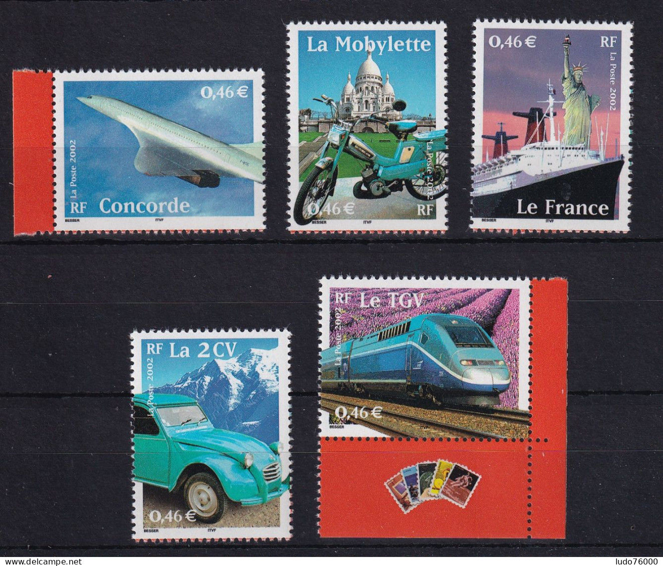 D 797 / LOT N° 3471/3475 NEUF** COTE 7.50€ - Collections