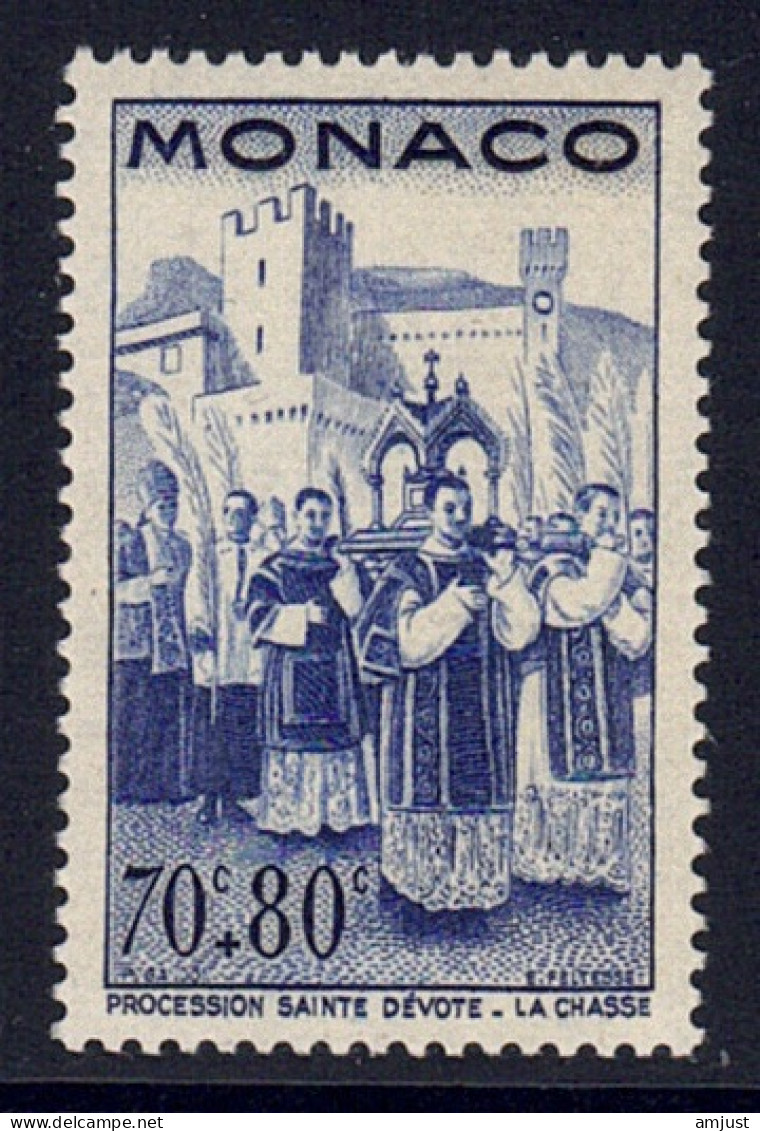 Monaco // 1944 //  Sainte-dévote- La Châsse Timbres Neufs** MNH  No. Y&T 266 - Unused Stamps