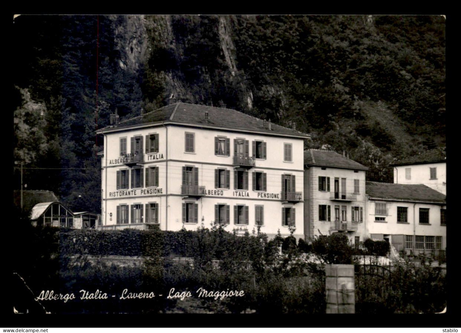 ITALIE - LAVENO - ALBERGO ITALIA - Otros & Sin Clasificación