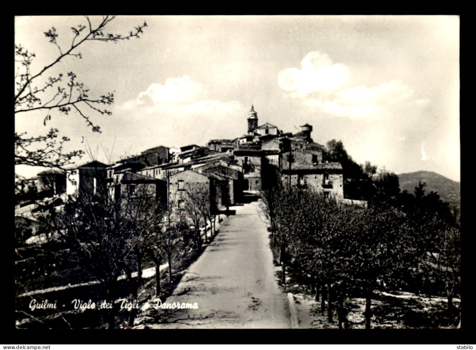 ITALIE - GUILMI - VIALE DEI TIGLI - PANORAMA - Otros & Sin Clasificación