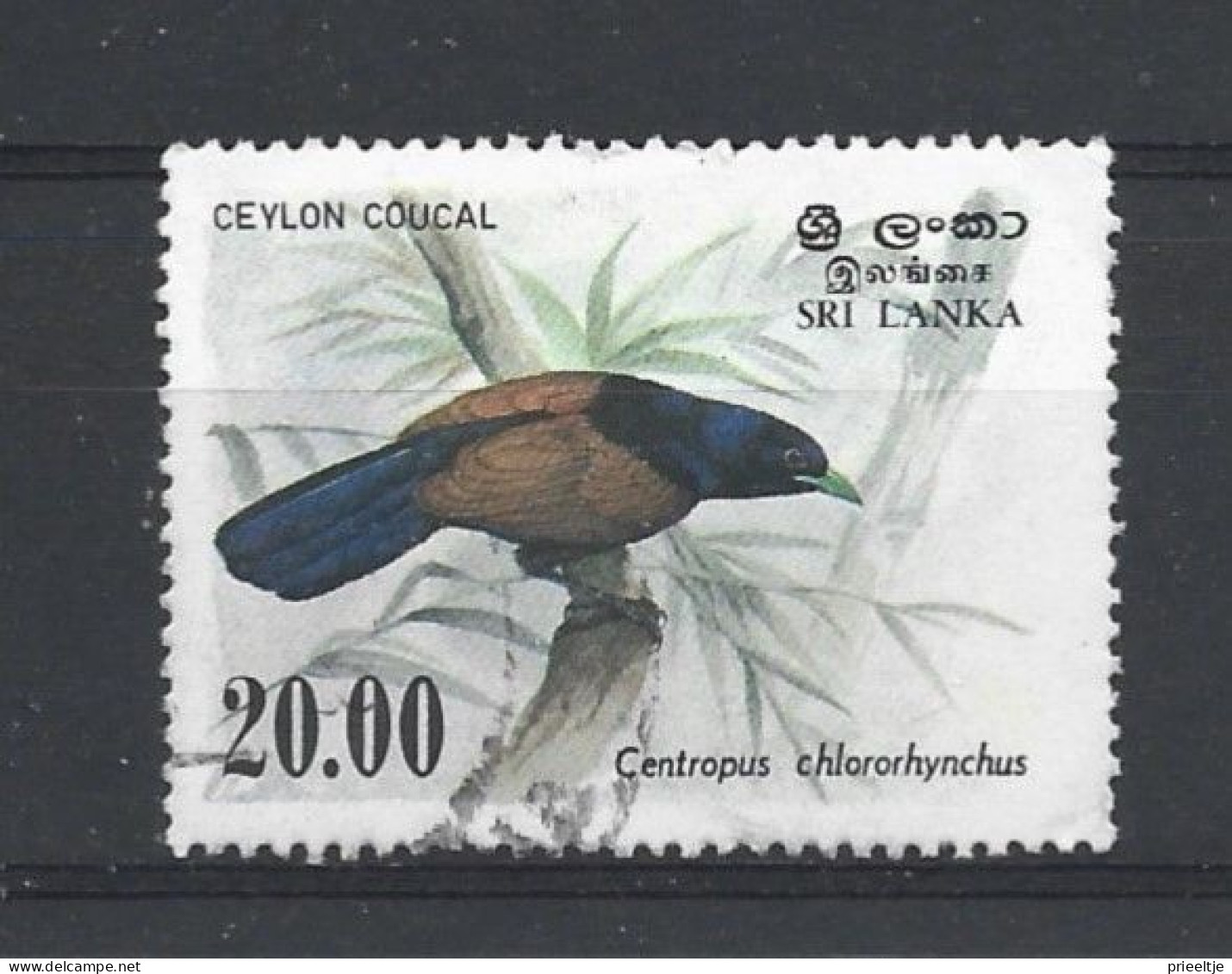 Sri Lanka 1983 Bird Y.T. 663 (0) - Sri Lanka (Ceylon) (1948-...)