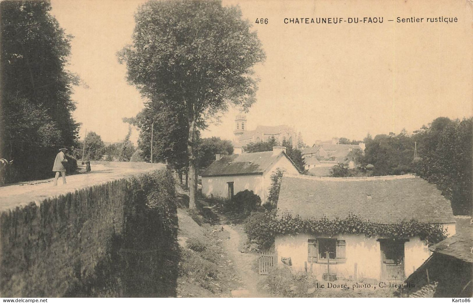 Châteauneuf Du Faou * Sentier Rustique * Route Villageois Village - Châteauneuf-du-Faou