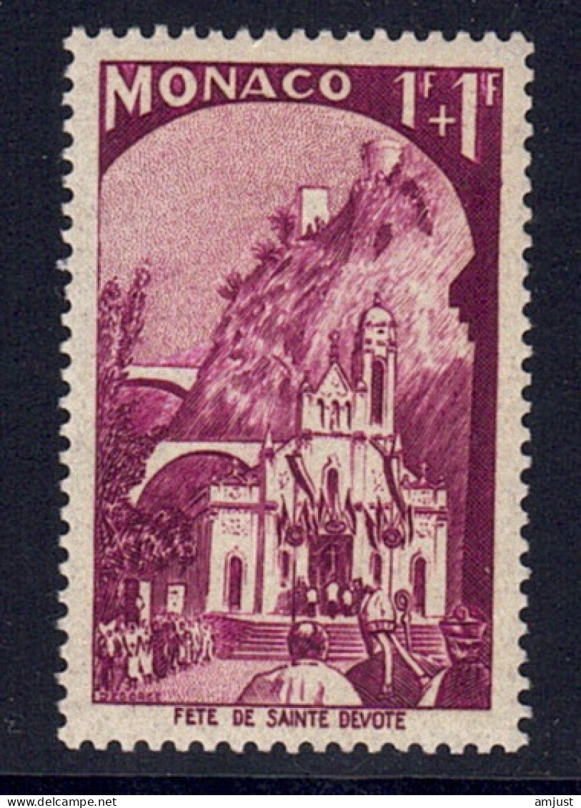 Monaco // 1944 //  Sainte-dévote-  Chapelle Timbres Neufs** MNH  No. Y&T 268 - Ungebraucht