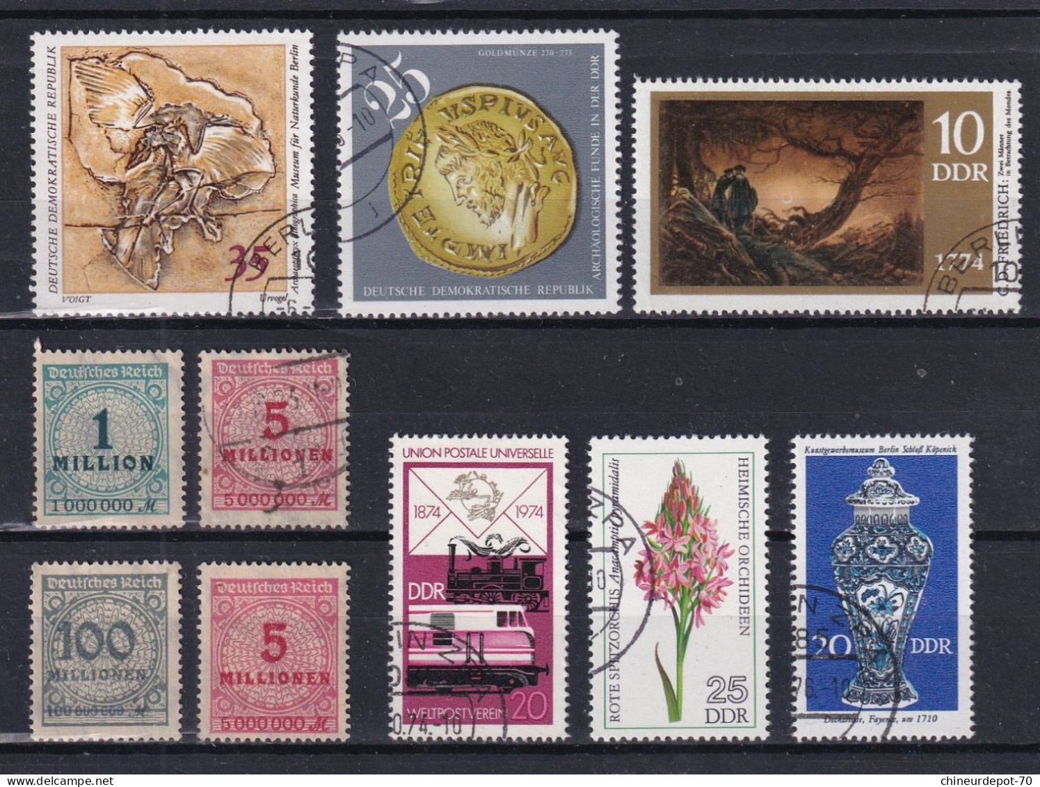 Timbres   Allemagne Deutsches - Other & Unclassified