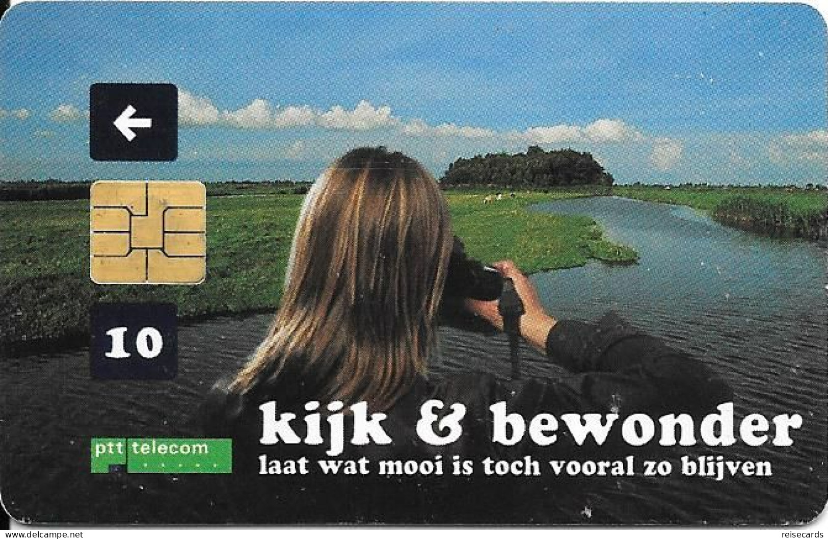 Netherlands: Ptt Telecom - 1998 Kijk & Bewonder, Frog - Openbaar