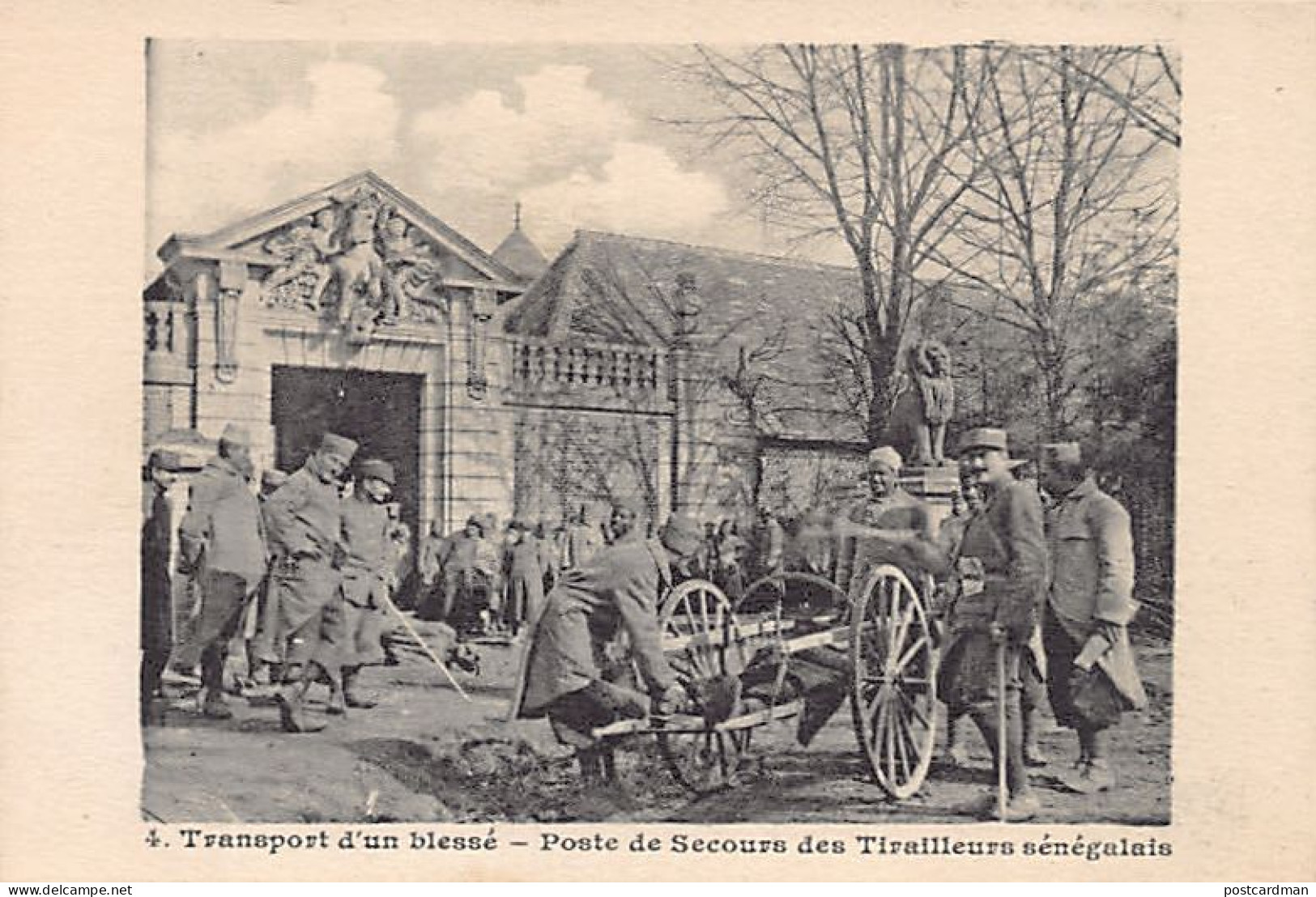 Sénégal - Première Guerre Mondiale - Poste De Secours Des Tirailleurs Sénégalais Du Château De Tilloloy Dans La Somme (F - Sénégal