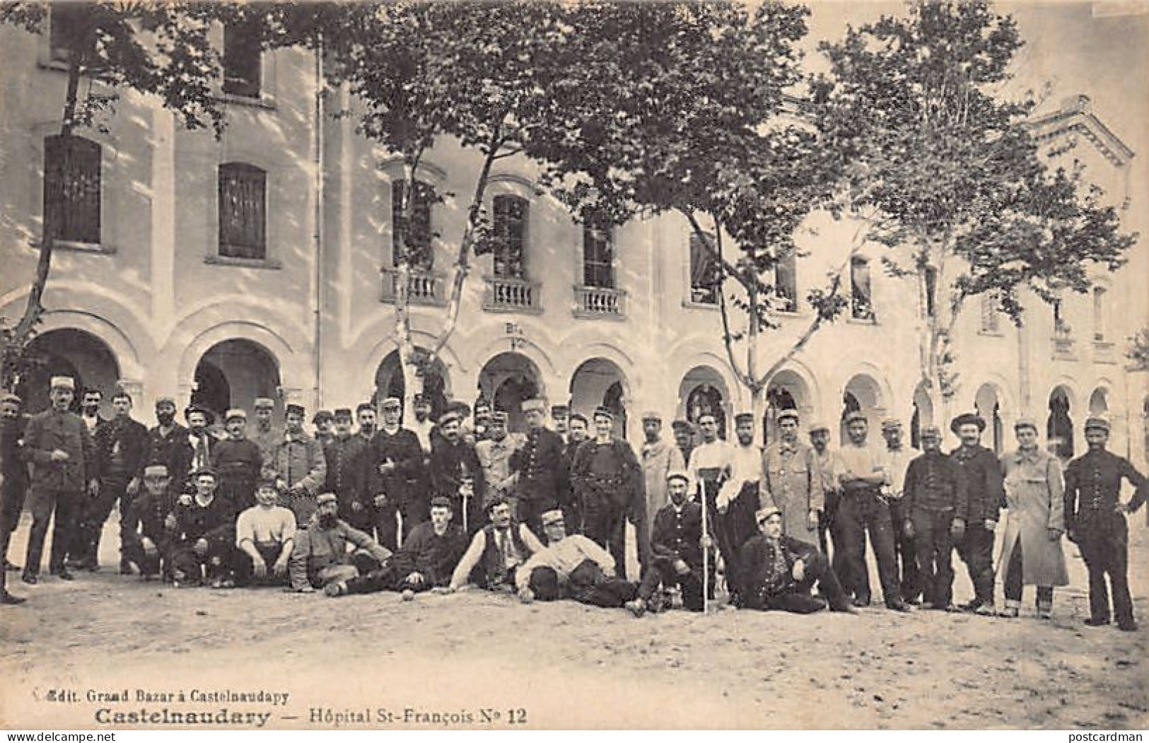 France - CASTELNAUDARY (11) Hôpital Saint-François N° 12 - Première Guerre Mondiale - Ed. Grand Bazar - Castelnaudary