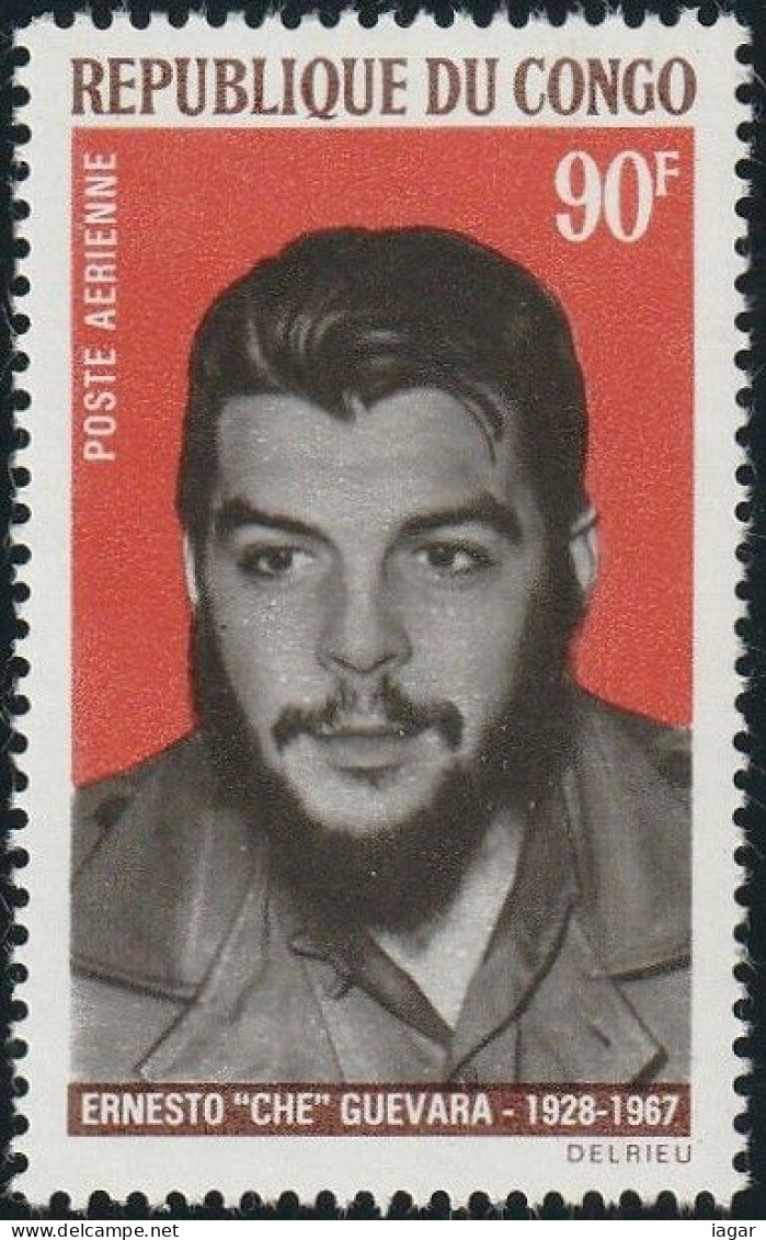 THEMATIC FAMOUS PEOPLE:  IN MEMORY OF ERNESTO "CHE" GUEVARA (1928-1967)   -    CONGO - Other & Unclassified