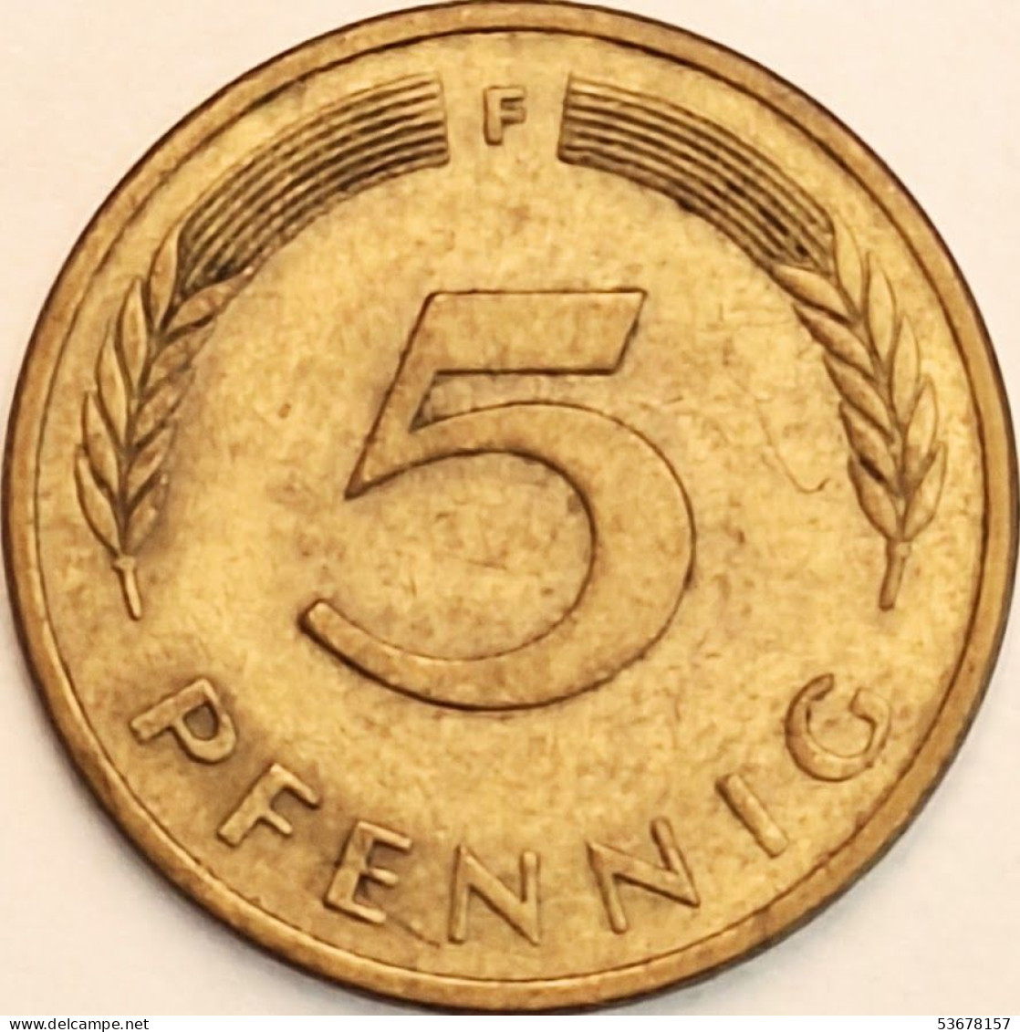 Germany Federal Republic - 5 Pfennig 1979 F, KM# 107 (#4589) - 5 Pfennig