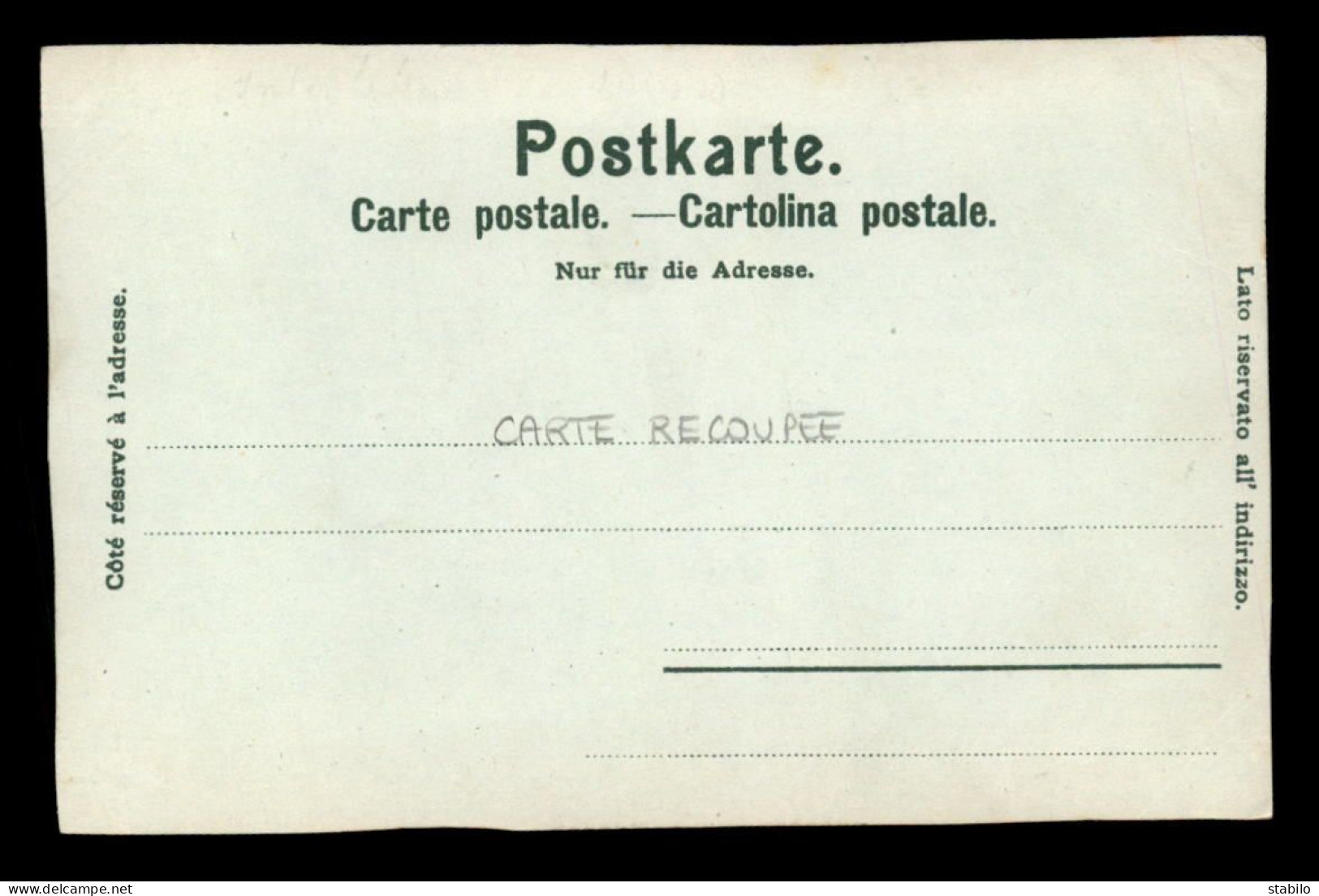 MATIERE - CARTE ALUMINIUM - GRUSS AUS INTERLAKEN - VOIR ETAT - Sonstige & Ohne Zuordnung