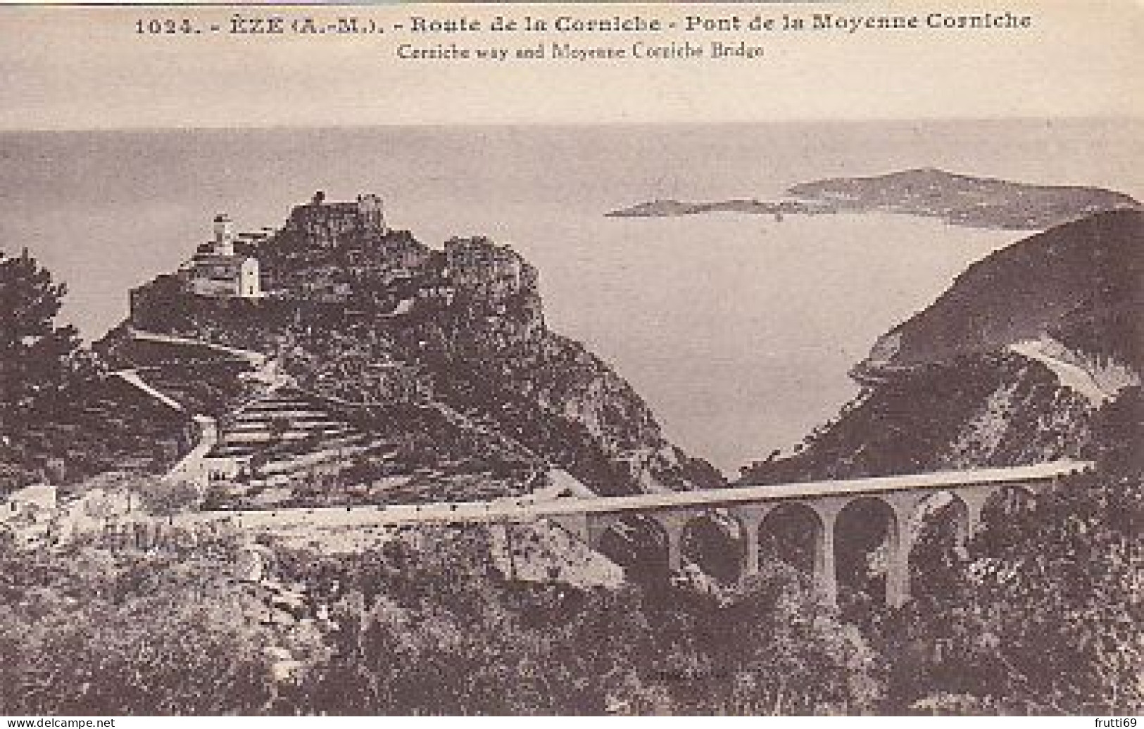 AK 210890 FRANCE - Eze - Pont De La Moyenne Corniche - Eze