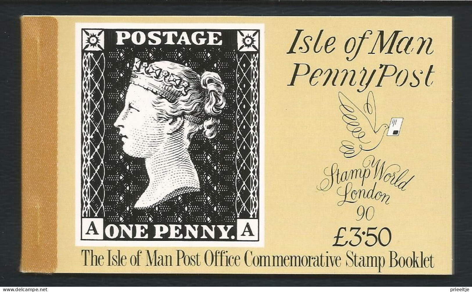 Isle Of Man 1990 150th Anniv. Of Penny Black Booklet Y.T. C 436 ** - Isle Of Man