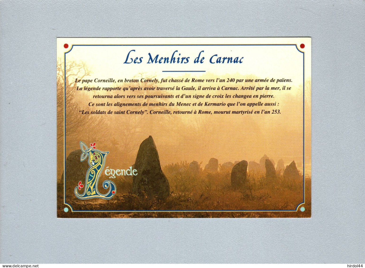 Carnac (56) : Les Menhirs De Carnac - Dolmen & Menhirs