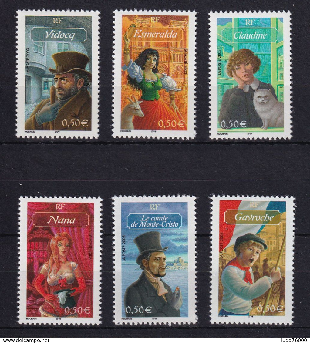 D 797 / LOT N° 3588/3593 NEUF** COTE 9€ - Collections