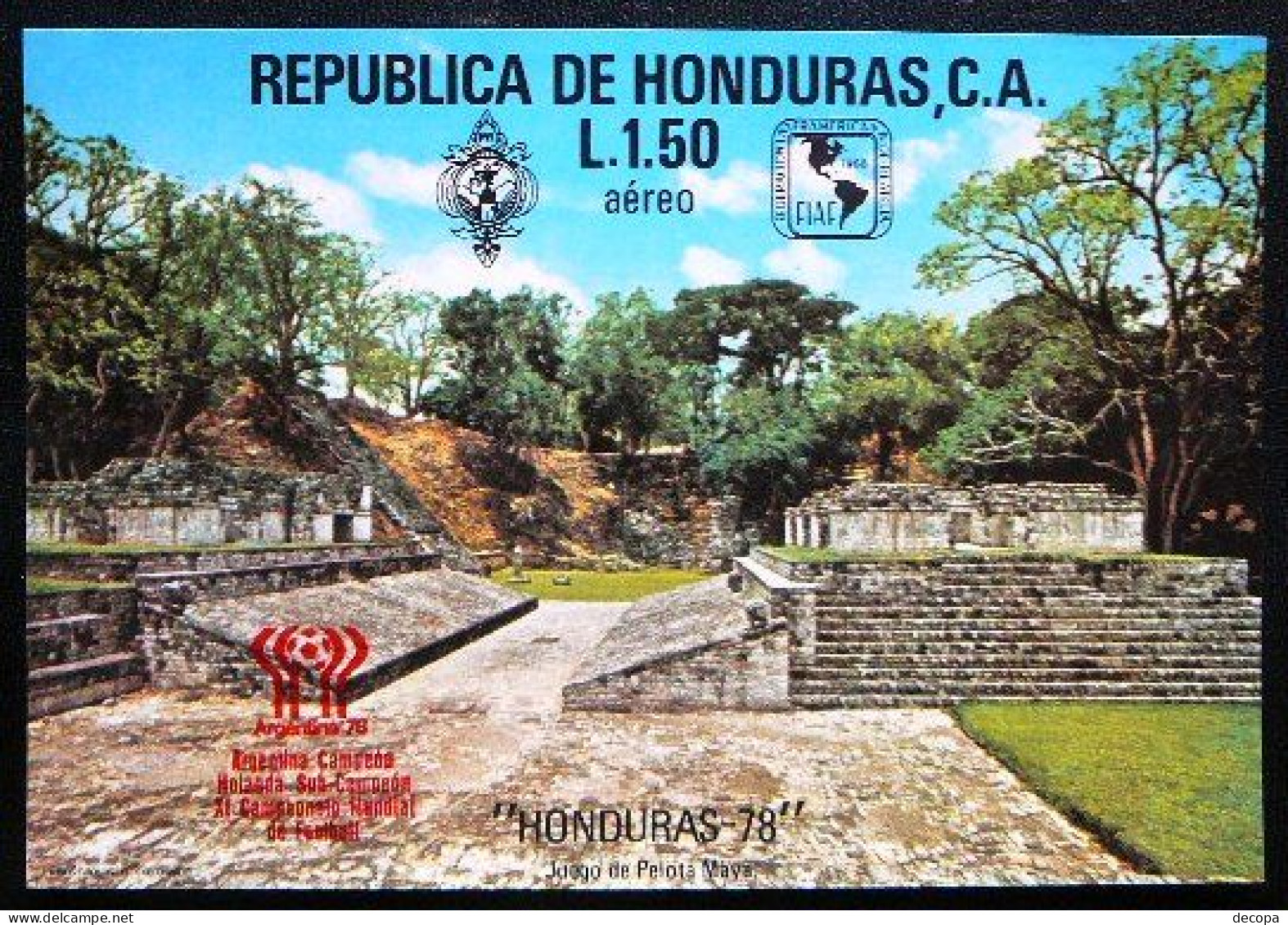 (dcbv-764)  Honduras    Mi BF 31     MNH - Honduras