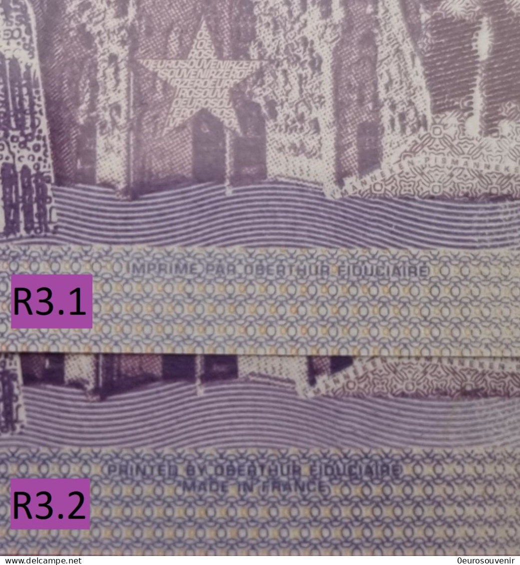 0-Euro XECD 2019-2 30 JAHRE MAUERFALL - R 3.2 IMPRESSUM 2-ZEILIG - Private Proofs / Unofficial