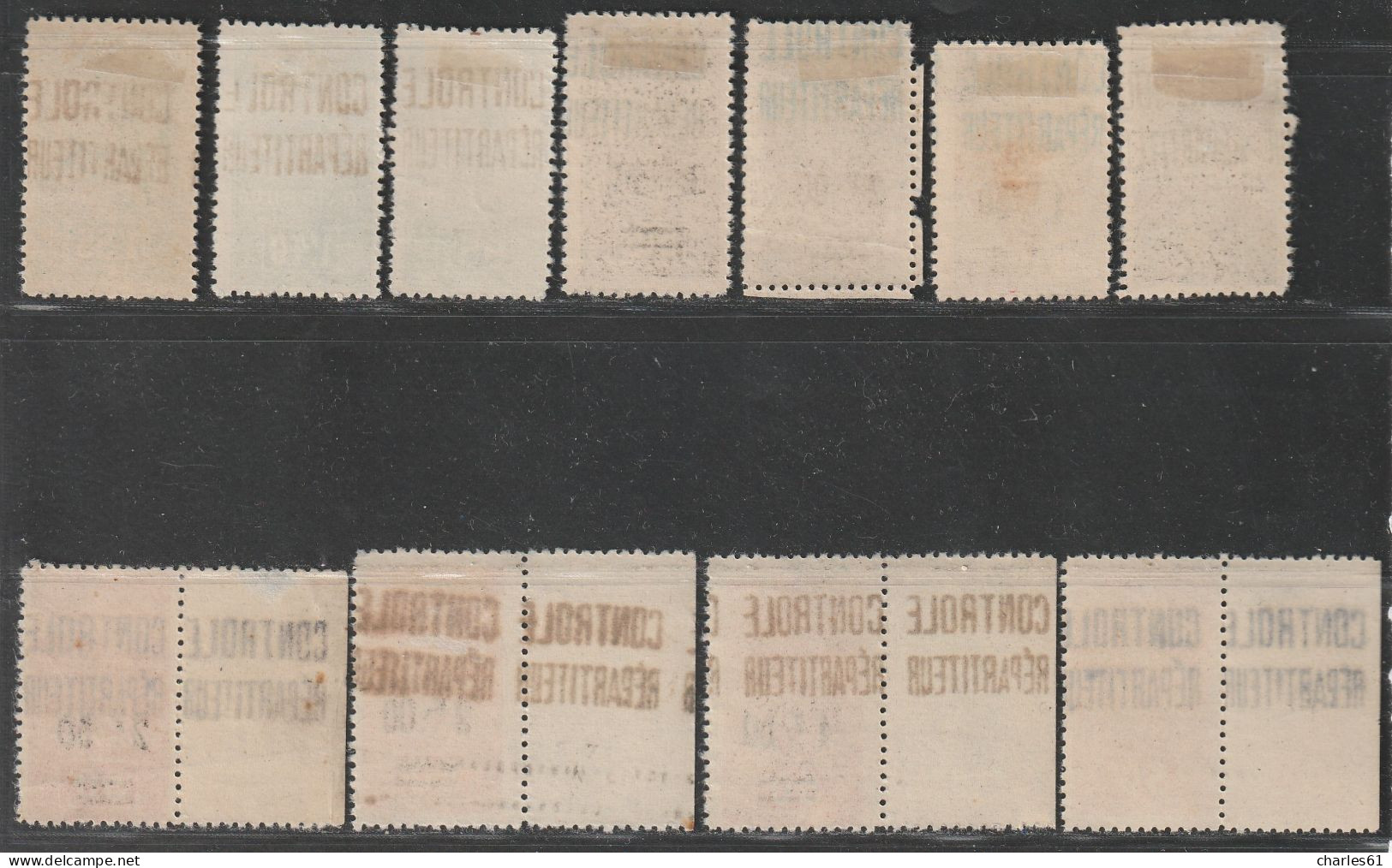 ALGERIE - COLIS POSTAUX - N°16/26 */** (1927) 11 Valeurs - Paquetes Postales