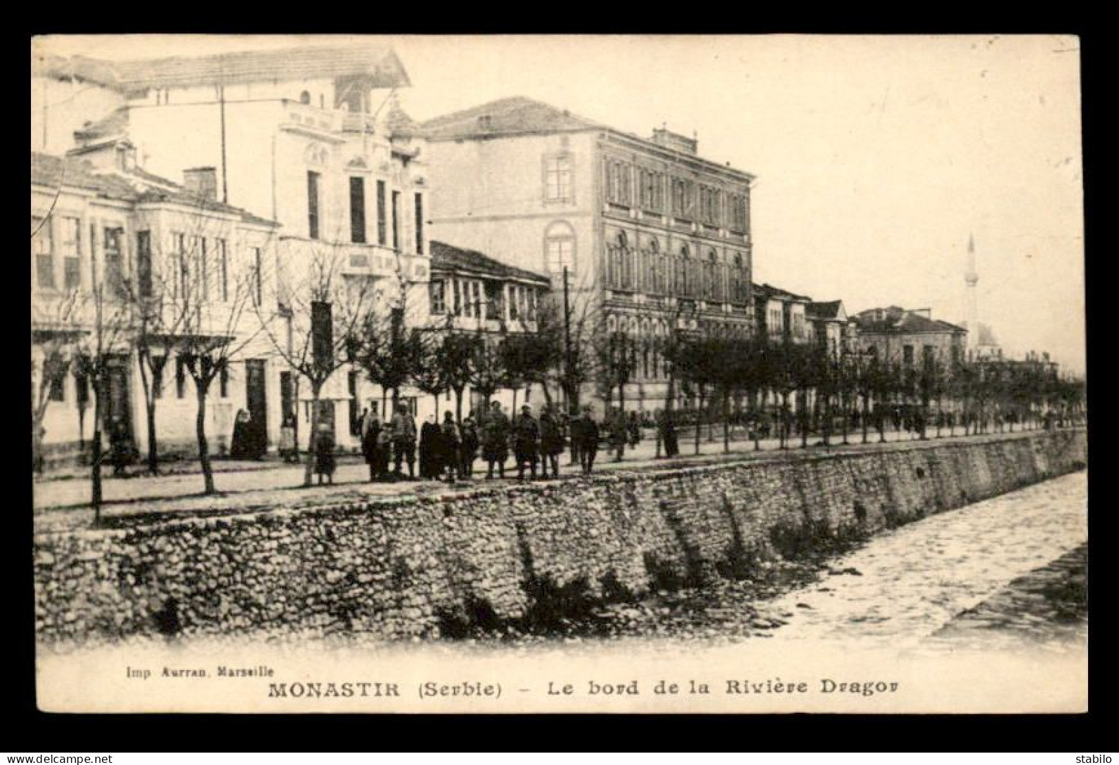 MACEDOINE - BITOLA - MONASTIR - LE BORD DE LA RIVIERE DRAGOR - Macedonia Del Norte